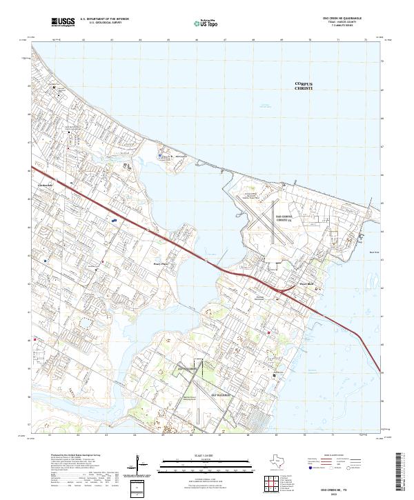 USGS Topographic Map – Oso Creek NE