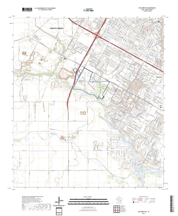 USGS Topographic Map – Oso Creek NW