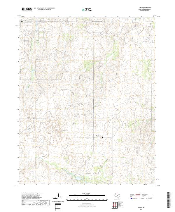 USGS Topographic Map – Pakan