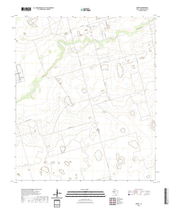 USGS Topographic Map – Parks