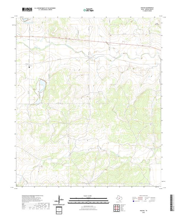 USGS Topographic Map – Pasche