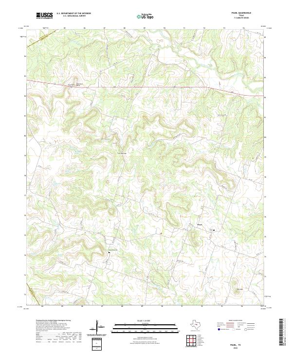 USGS Topographic Map – Pearl