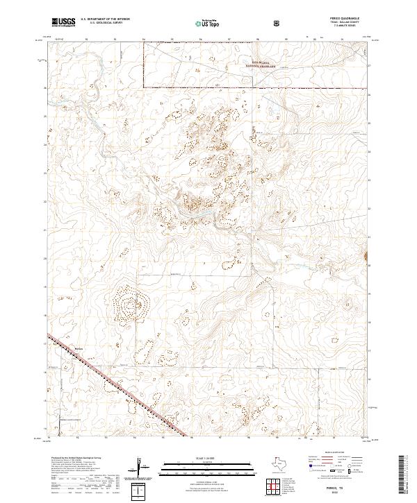 USGS Topographic Map – Perico