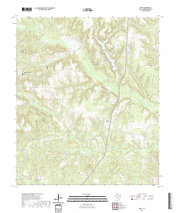 USGS Topographic Map – Pert