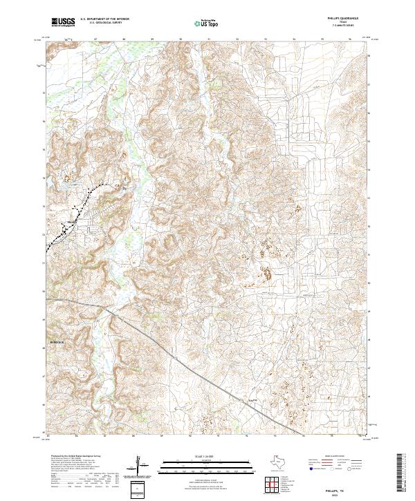USGS Topographic Map – Phillips