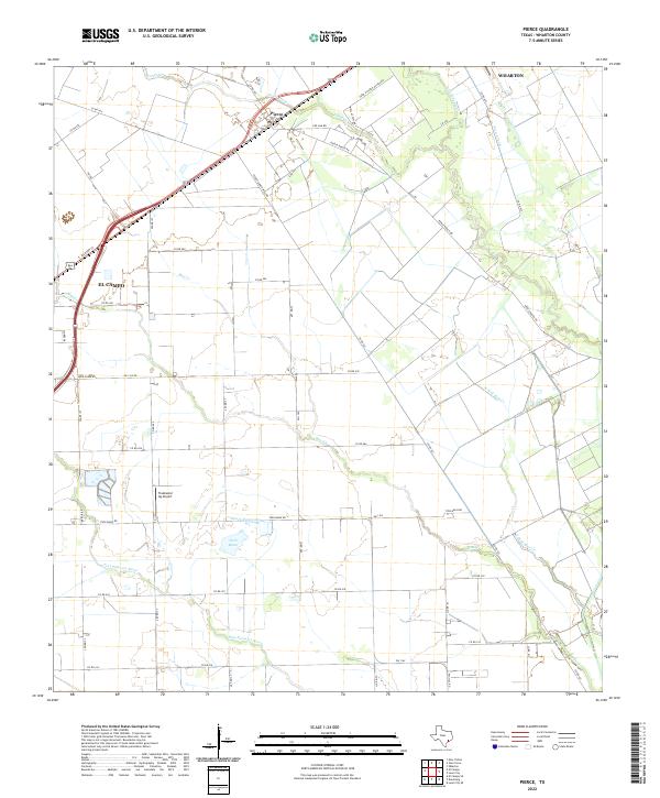 USGS Topographic Map – Pierce