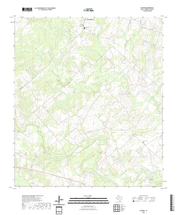 USGS Topographic Map – Pilgrim
