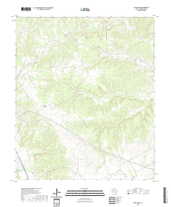 USGS Topographic Map – Pilot Knob