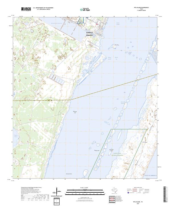 USGS Topographic Map – Pita Island