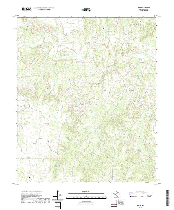 USGS Topographic Map – Polar