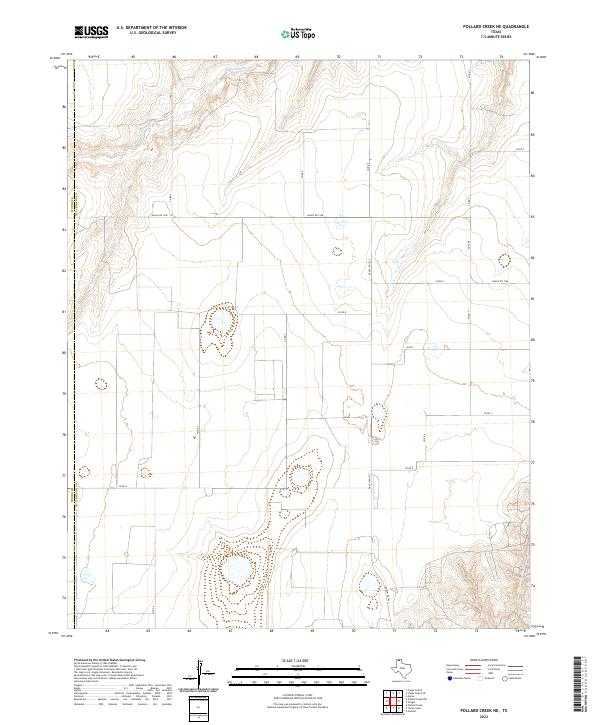 2022 Map of Pollard Creek NE, 2022 Print