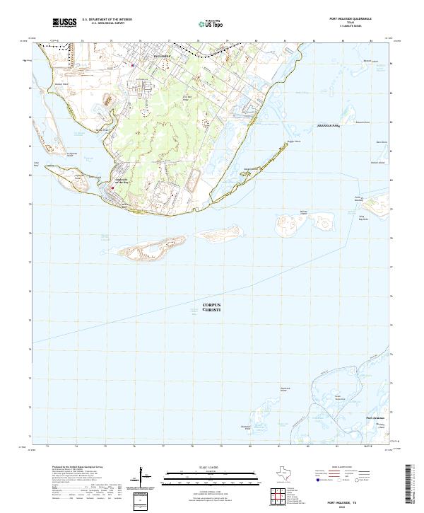 USGS Topographic Map – Port Ingleside
