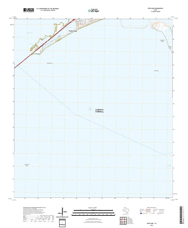 USGS Topographic Map – Portland