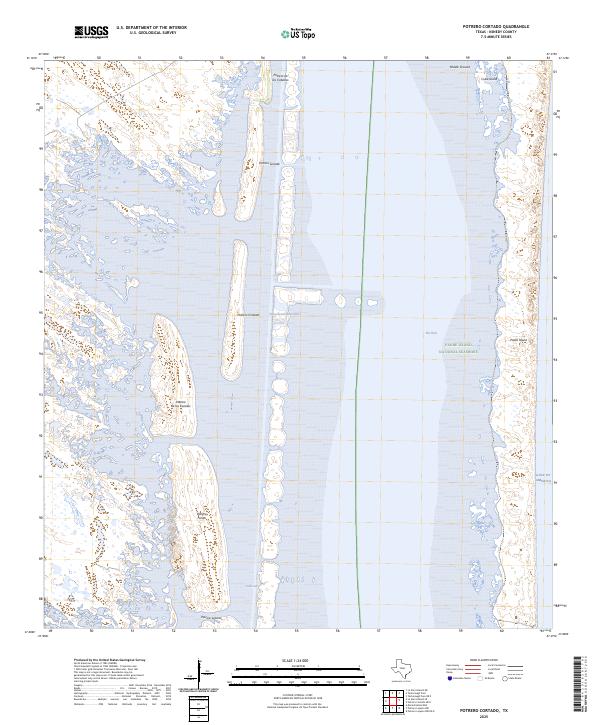 USGS Topographic Map – Potrero Cortado