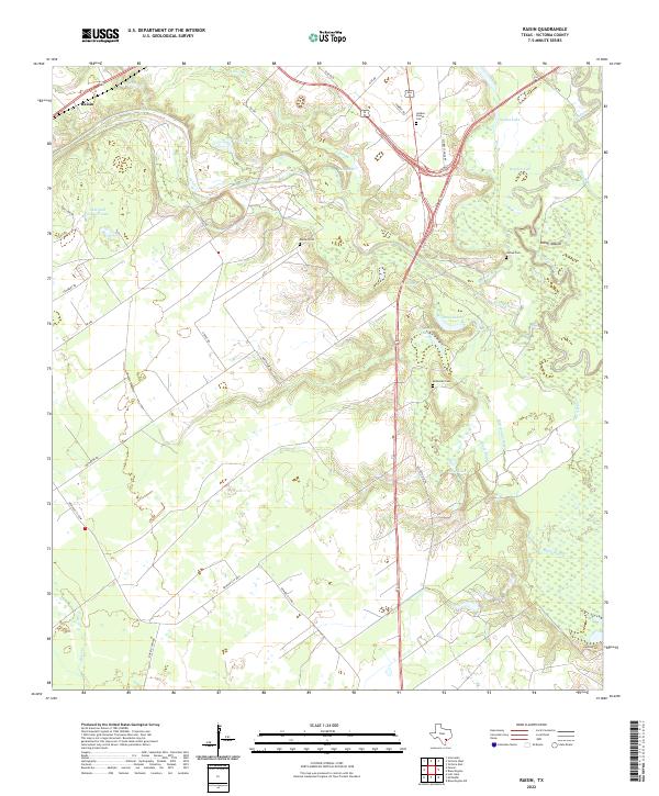 USGS Topographic Map – Raisin
