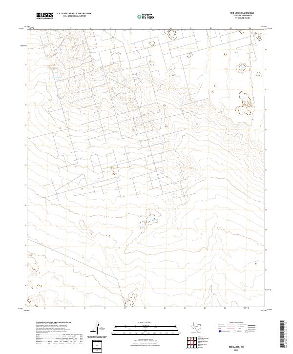 USGS Topographic Map – Red Lakes