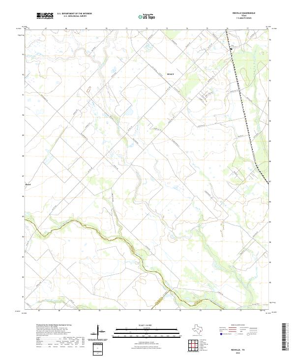 USGS Topographic Map – Rexville