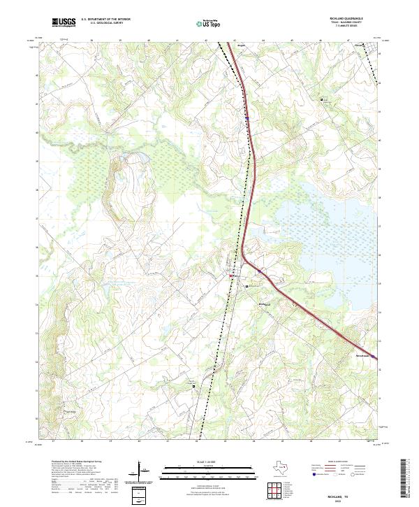 USGS Topographic Map – Richland