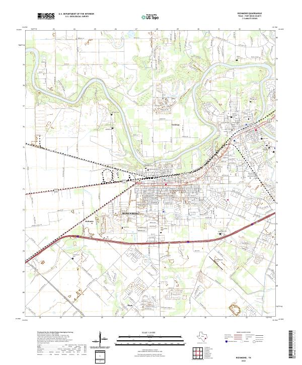 USGS Topographic Map – Richmond