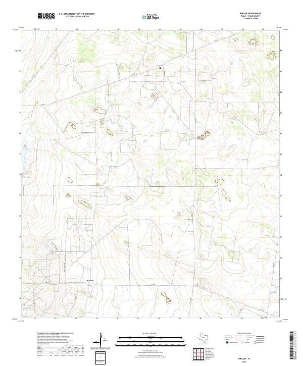 USGS Topographic Map – Rincon