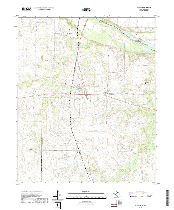 USGS Topographic Map – Ringgold