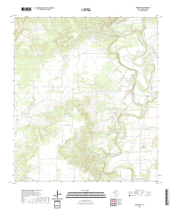 USGS Topographic Map – Riomedina