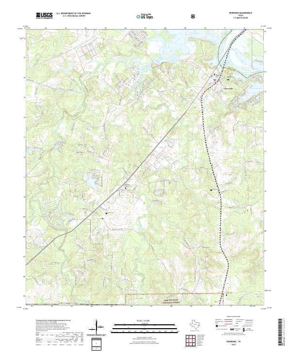 USGS Topographic Map – Riverside