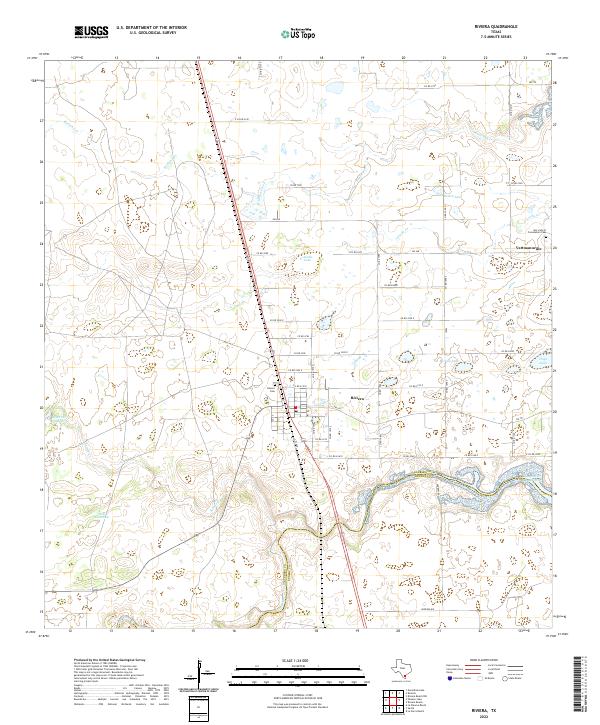 USGS Topographic Map – Riviera