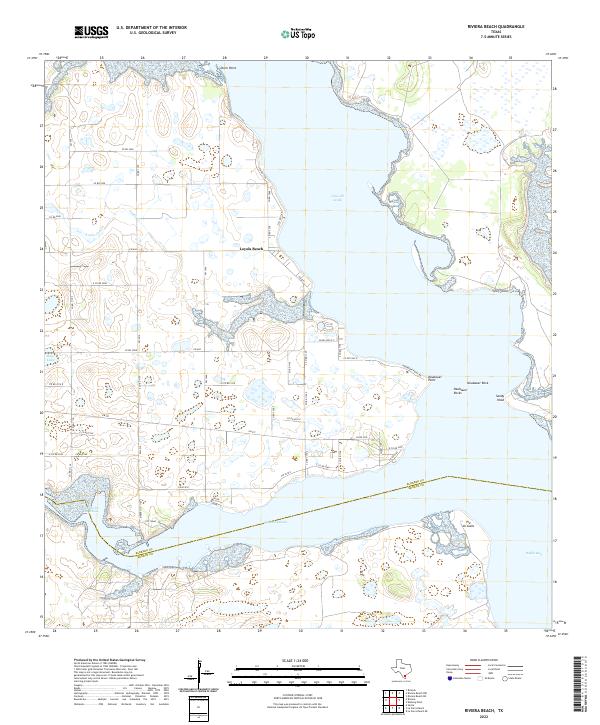 USGS Topographic Map – Riviera Beach
