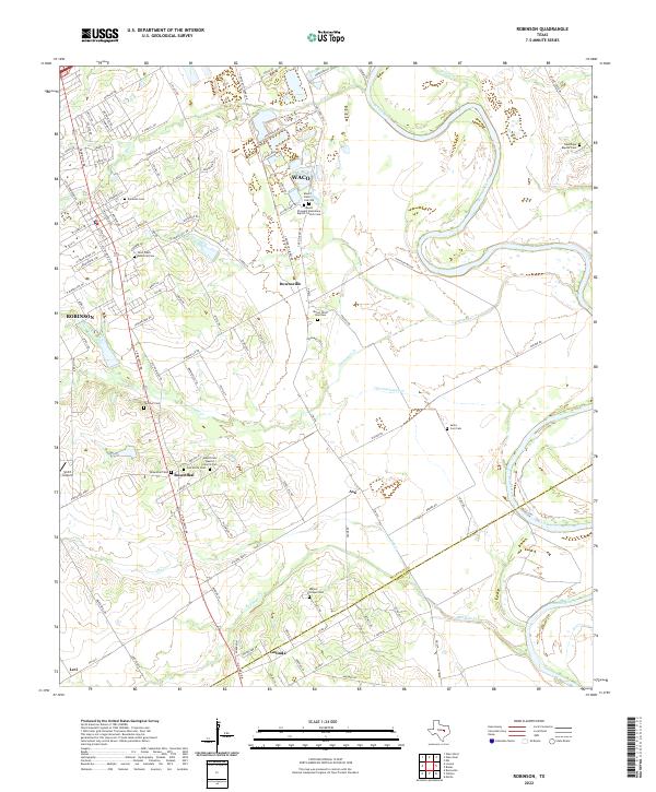 USGS Topographic Map – Robinson