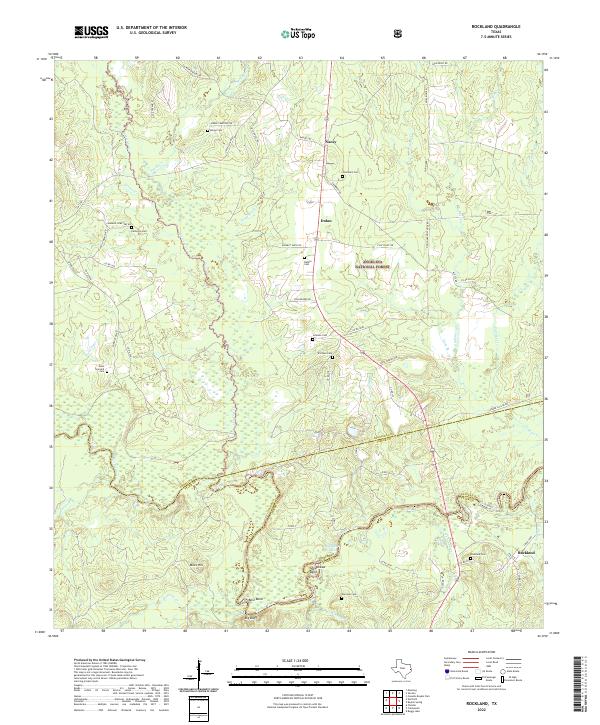 USGS Topographic Map – Rockland