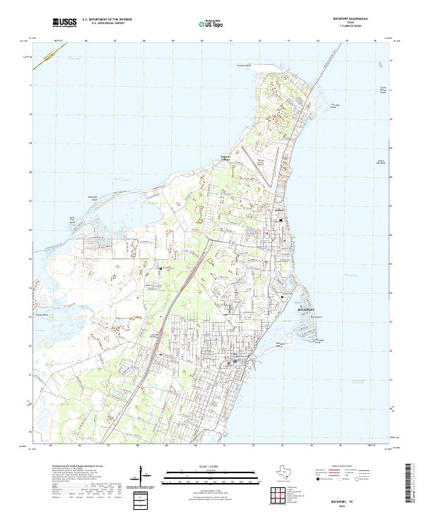 USGS Topographic Map – Rockport