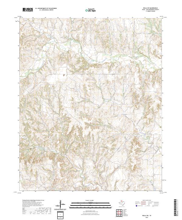 USGS Topographic Map – Rolla SW