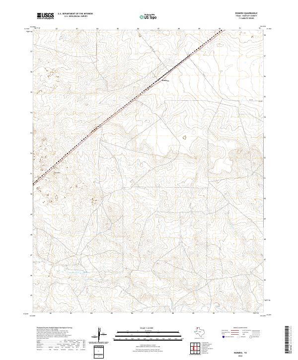 USGS Topographic Map – Romero