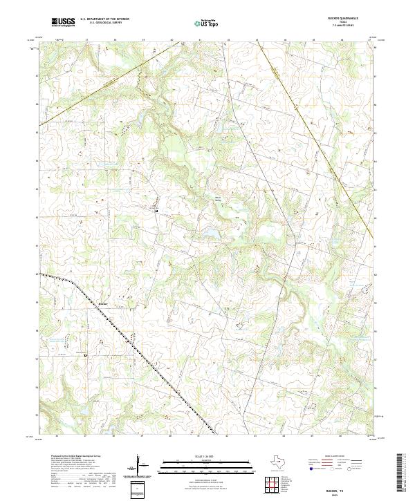 USGS Topographic Map – Rucker