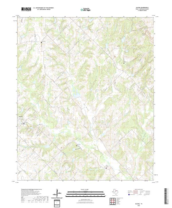 USGS Topographic Map – Salona