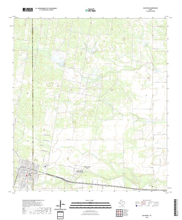 USGS Topographic Map – San Diego