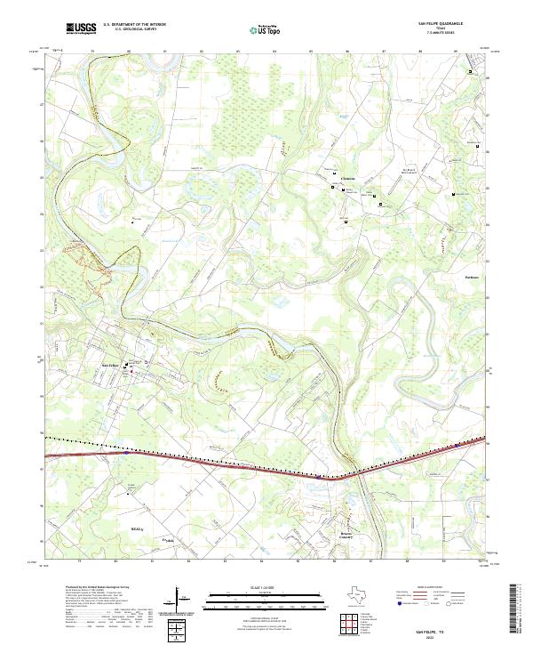 USGS Topographic Map – San Felipe