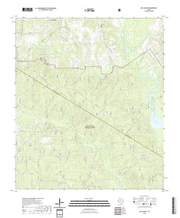 USGS Topographic Map – San Jacinto