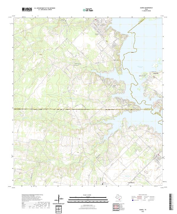USGS Topographic Map – Sandia