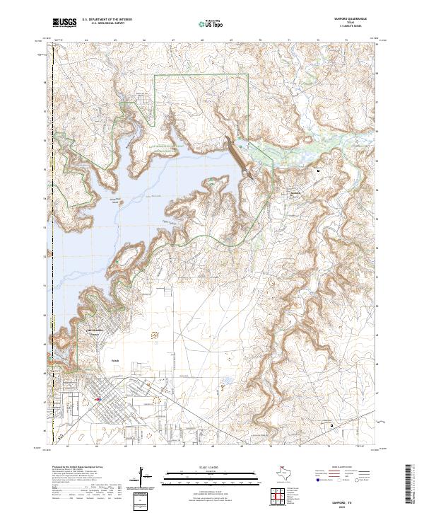 USGS Topographic Map – Sanford