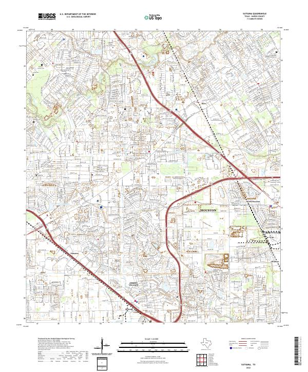 USGS Topographic Map – Satsuma