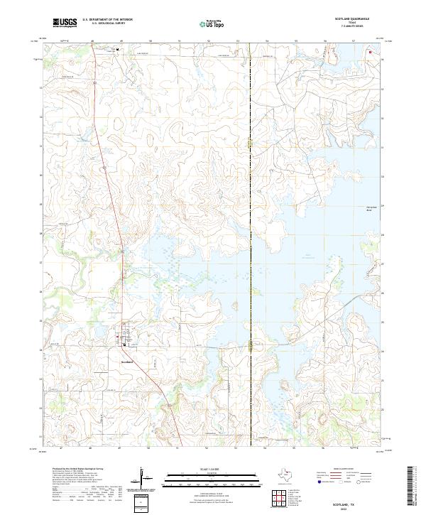 USGS Topographic Map – Scotland