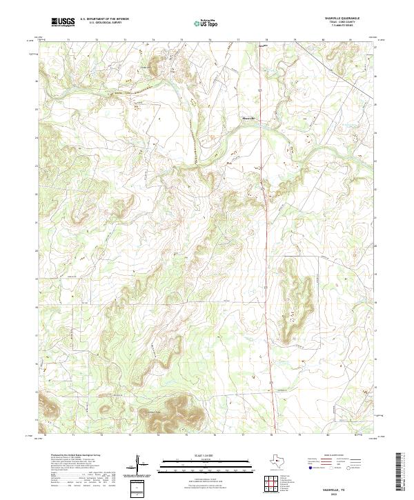 USGS Topographic Map – Shawville