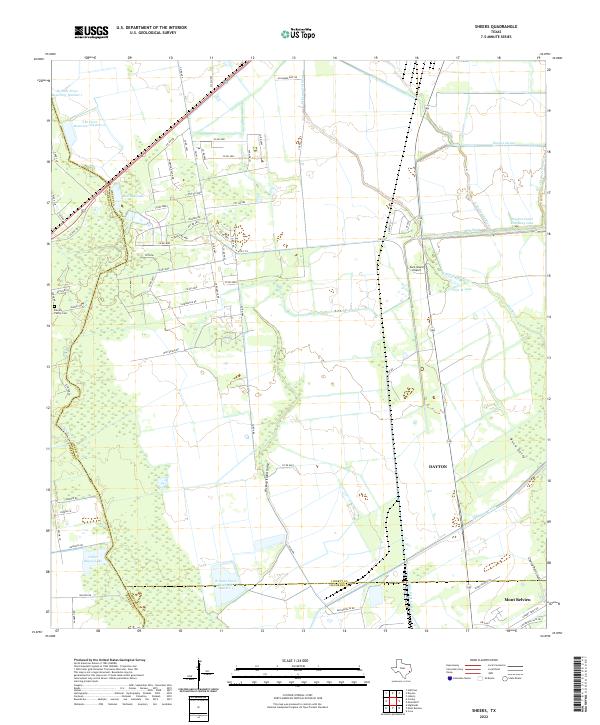 USGS Topographic Map – Sheeks