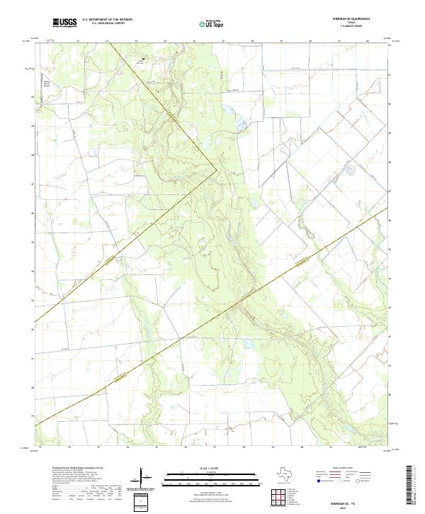 2022 Map of Sheridan SE, 2022 Print