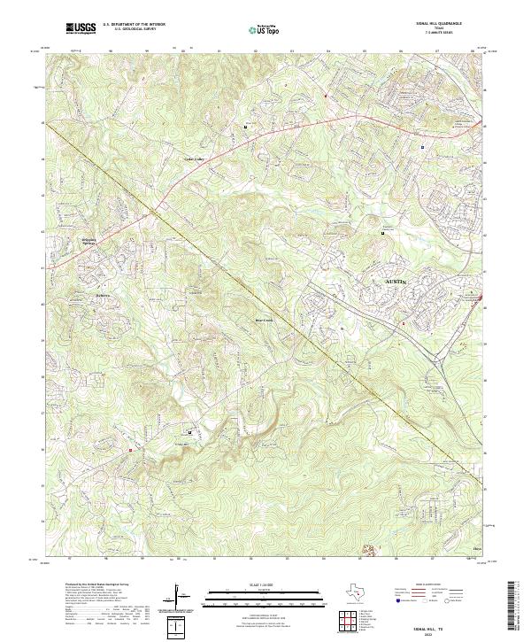 USGS Topographic Map – Signal Hill
