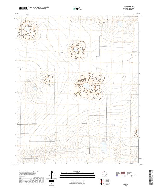 USGS Topographic Map – Simms