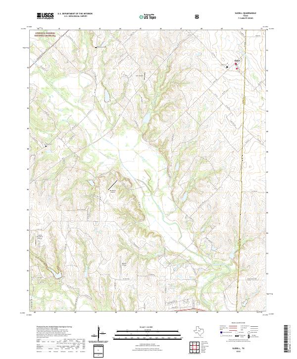 USGS Topographic Map – Slidell
