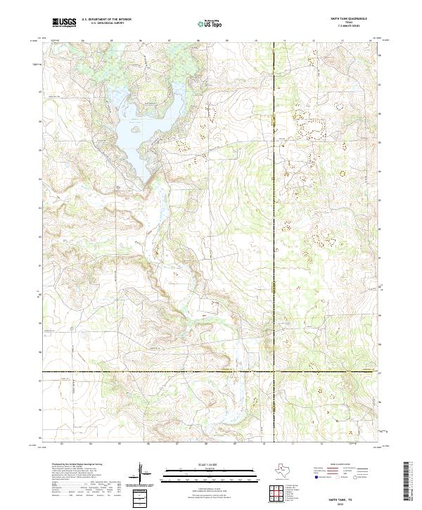 USGS Topographic Map – Smith Tank